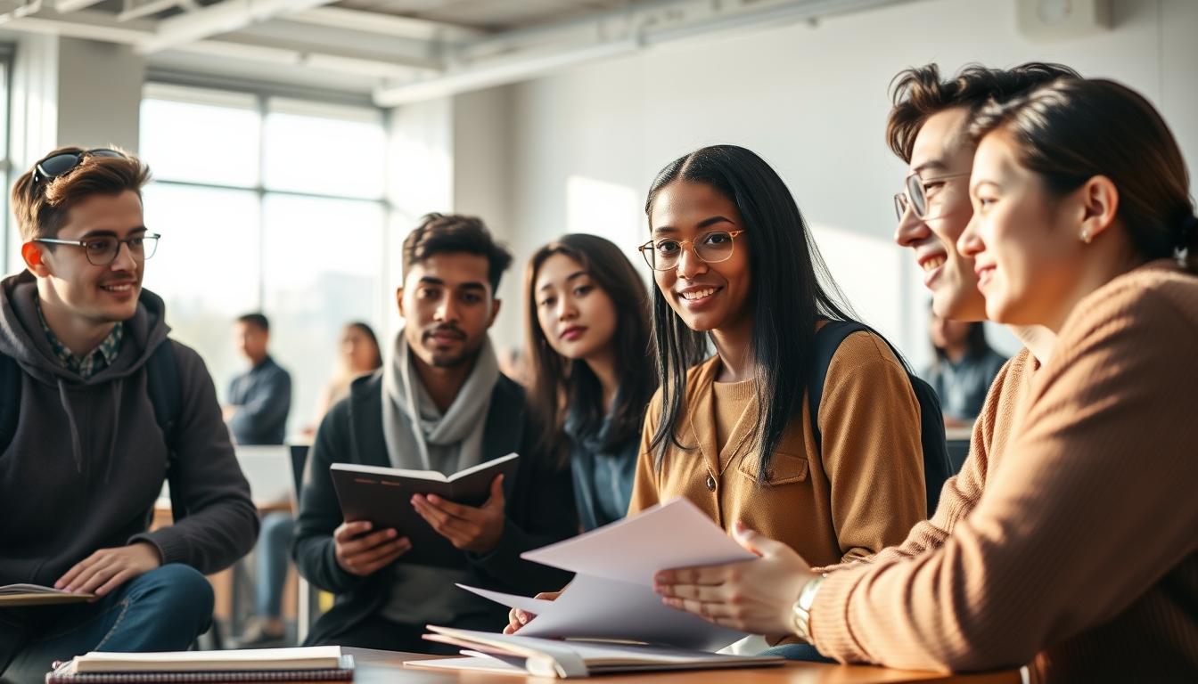 Students and educational resources in a modern learning environment